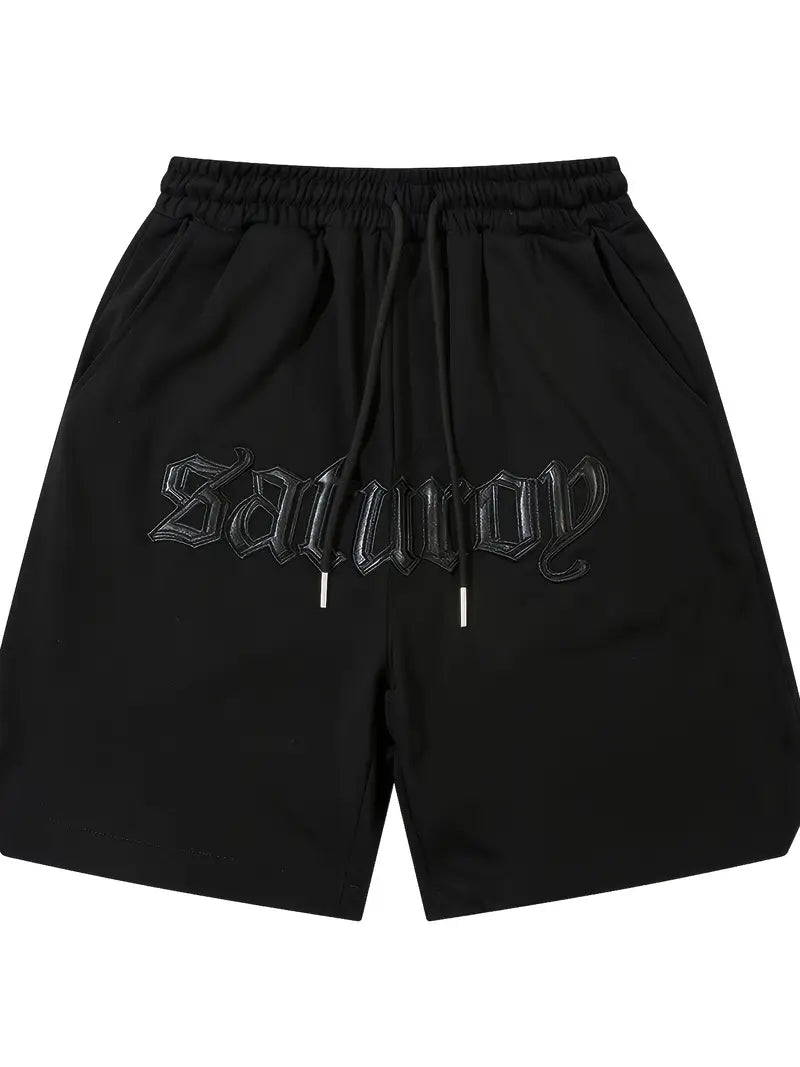 GSHION Lettered Shorts